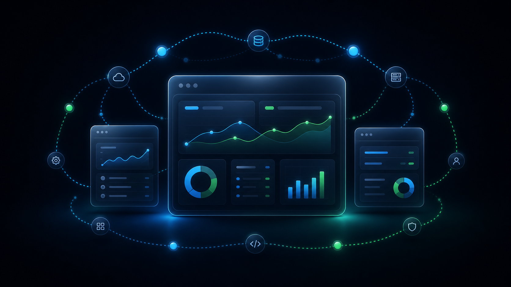 Integration hub illustration